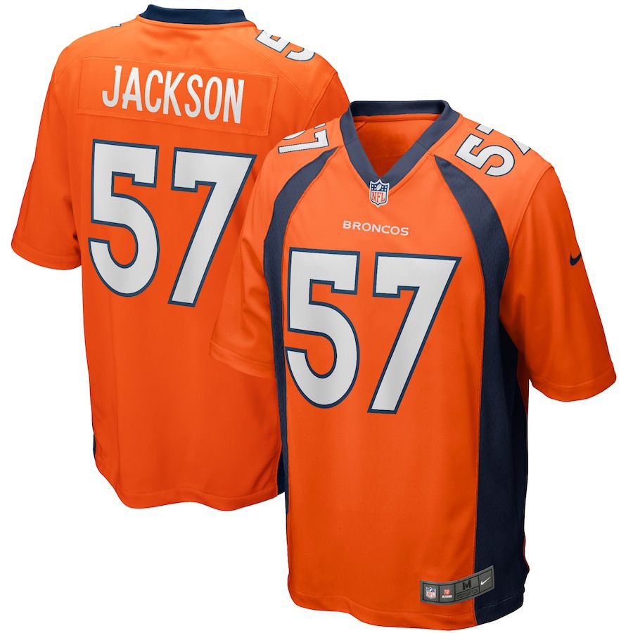 Men Denver Broncos #57 Tom Jackson Nike Orange Game Retired Player NFL Jersey